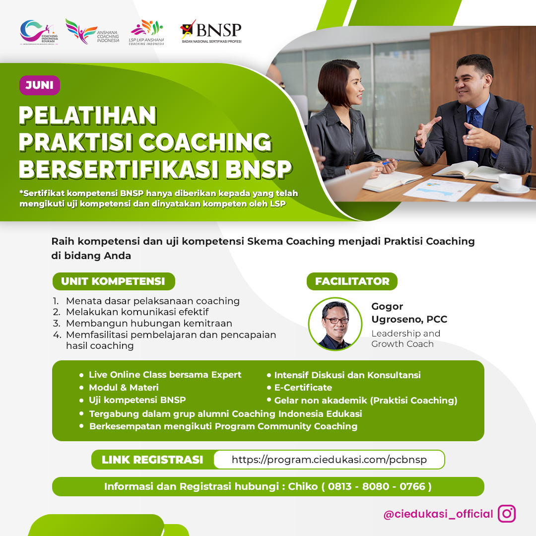Program Praktisi Coaching&nbsp;